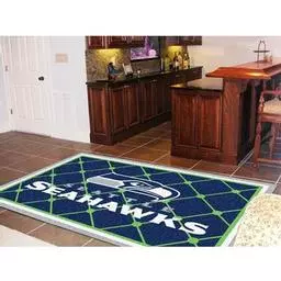 Click here to learn more about the Seattle Seahawks Rug 5''x8''.
