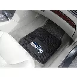 Click here to learn more about the Seattle Seahawks Heavy Duty 2-Piece Vinyl Car Mats 17"x27".