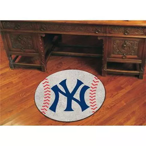 New York Yankees Baseball Mat 27" diameter