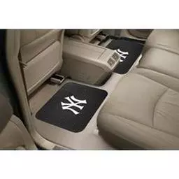 Click here to learn more about the New York Yankees Backseat Utility Mats 2 Pack 14"x17".