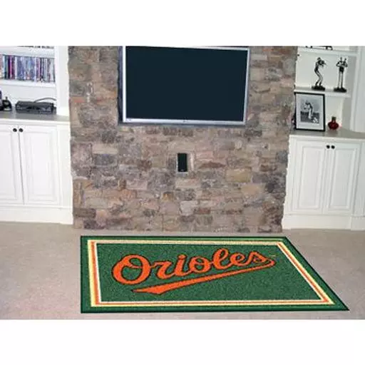 Baltimore Orioles Rug 4''x6''