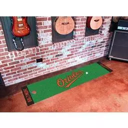 Click here to learn more about the Baltimore Orioles Putting Green Runner.