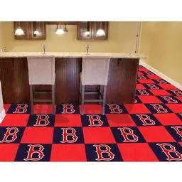 Click here to learn more about the Boston Red Sox Carpet Tiles 18"x18" tiles.