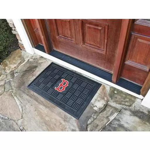 Boston Red Sox Medallion Door Mat