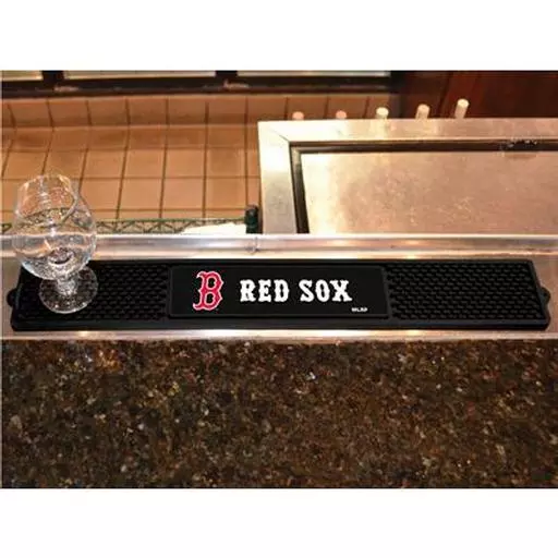 Boston Red Sox Drink Mat 3.25"x24"