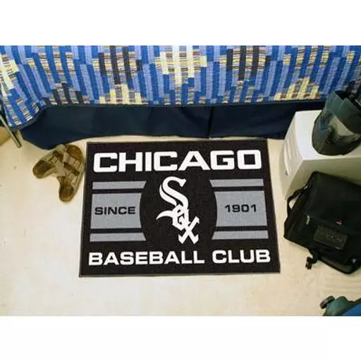 o White Sox Baseball Club Starter Rug 19"x30"