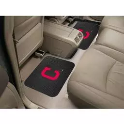 Click here to learn more about the Cleveland Indians Backseat Utility Mats 2 Pack 14"x17".