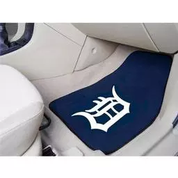 Click here to learn more about the Detroit Tigers 2-piece Carpeted Car Mats 17"x27".