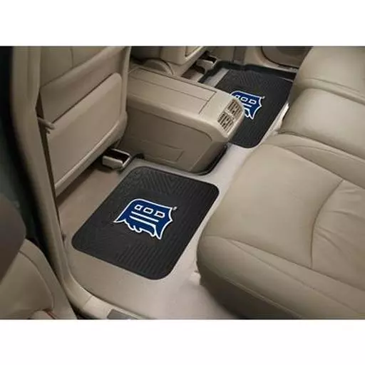 Detroit Tigers Backseat Utility Mats 2 Pack 14"x17"