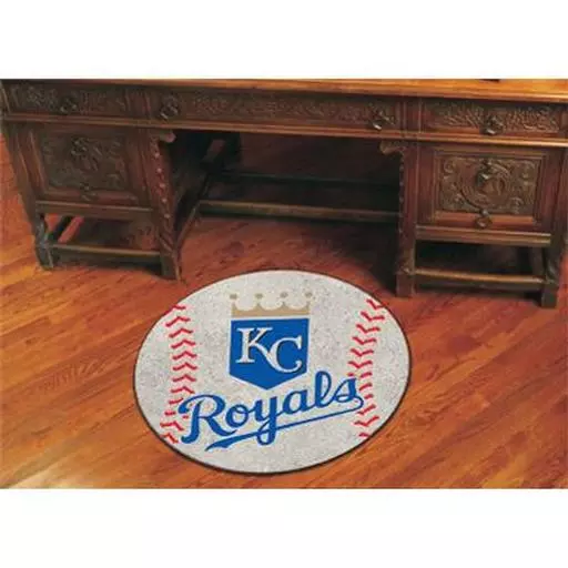 Kansas City Royals Baseball Mat 27" diameter