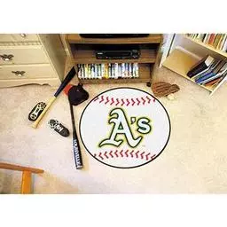 Click here to learn more about the Oakland Athletics Baseball Mat 27" diameter.