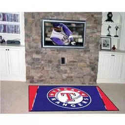Click here to learn more about the Texas Rangers Rug 5''x8''.