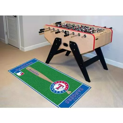 Texas Rangers Baseball Runner 30"x72"