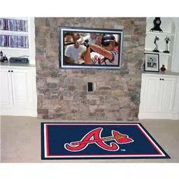 Click here to learn more about the Atlanta Braves Rug 4''x6''.