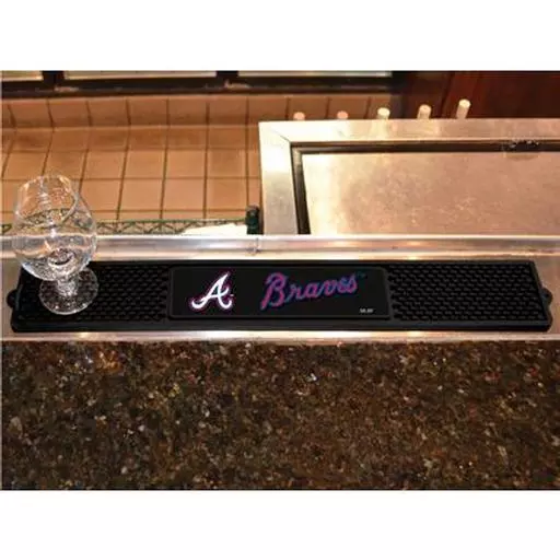 Atlanta Braves Drink Mat 3.25"x24"