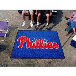 Click here to learn more about the Philadelphia Phillies Tailgater Rug 5''x6''.