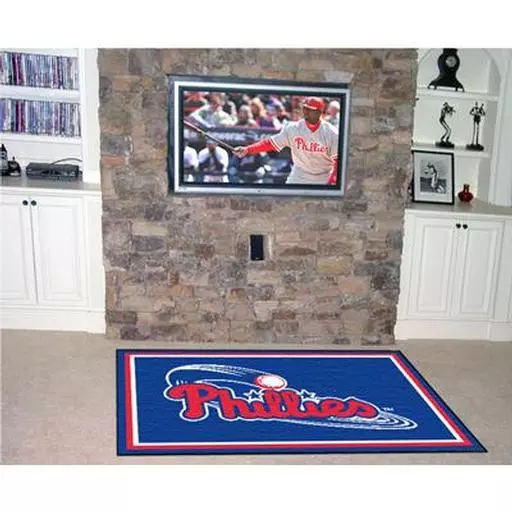 Philadelphia Phillies Rug 5''x8''