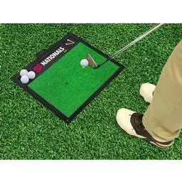 Click here to learn more about the Washington Nationals Golf Hitting Mat 20" x 17".