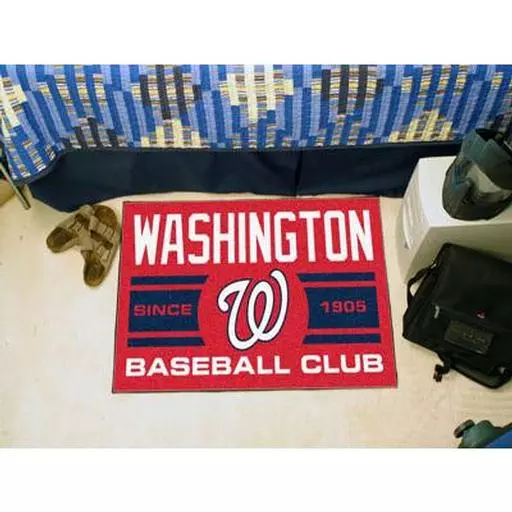 gton Nationals Baseball Club Starter Rug 19"x30"