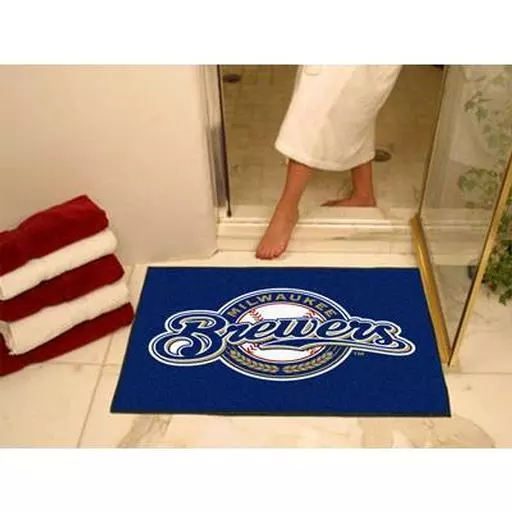 Milwaukee Brewers All-Star Mat 33.75"x42.5"