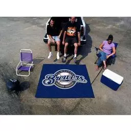 Click here to learn more about the Milwaukee Brewers Tailgater Rug 5''x6''.