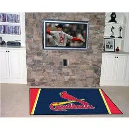 Click here to learn more about the St. Louis Cardinals Rug 4''x6''.