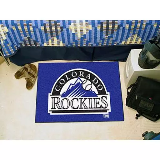 Colorado Rockies Starter Rug 20"x30"