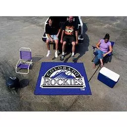 Click here to learn more about the Colorado Rockies Tailgater Rug 5''x6''.