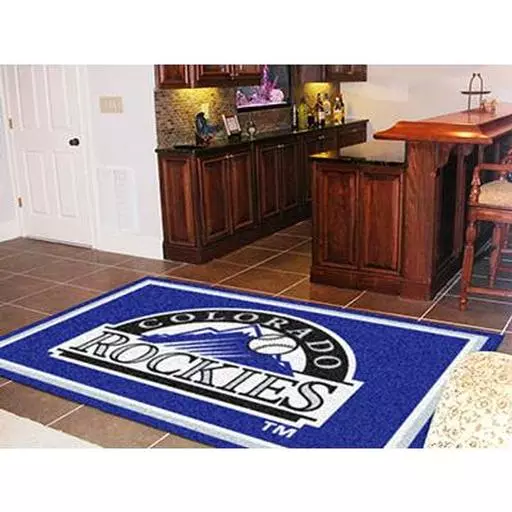 Colorado Rockies Rug 5''x8''