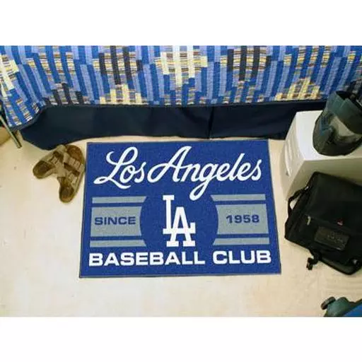 geles Dodgers Baseball Club Starter Rug 19"x30"