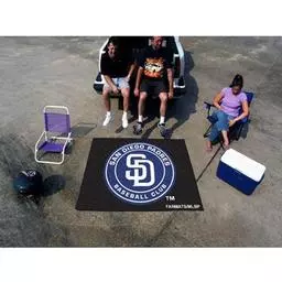 Click here to learn more about the San Diego Padres Tailgater Rug 5''x6''.