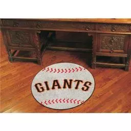 Click here to learn more about the San Francisco Giants Baseball Mat 27" diameter.