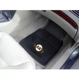 Click here to learn more about the San Francisco Giants Heavy Duty 2-Piece Vinyl Car Mats 17"x27".