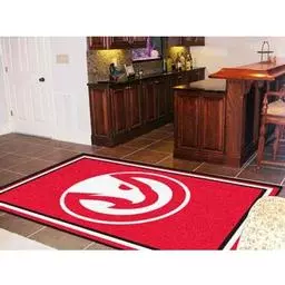 Click here to learn more about the Atlanta Hawks Rug 5''x8''.