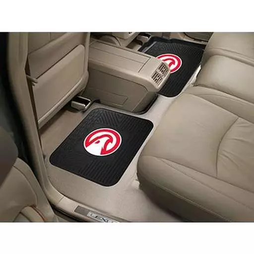 Atlanta Hawks Backseat Utility Mats 2 Pack 14"x17"