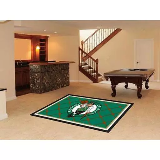 Boston Celtics Rug 5''x8''