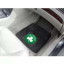 Click here to learn more about the Boston Celtics 2-pc Vinyl Car Mat Set.