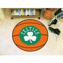 Click here to learn more about the Boston Celtics Basketball Mat 27" diameter.