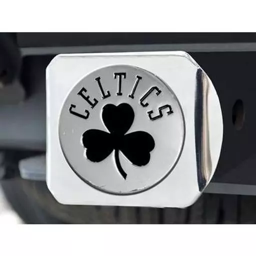 Boston Celtics Hitch Cover 4 1/2"x3 3/8"