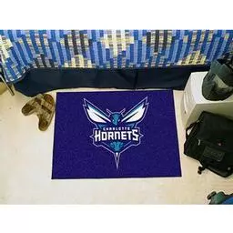 Click here to learn more about the Charlotte Hornets Starter Rug 19" x 30".