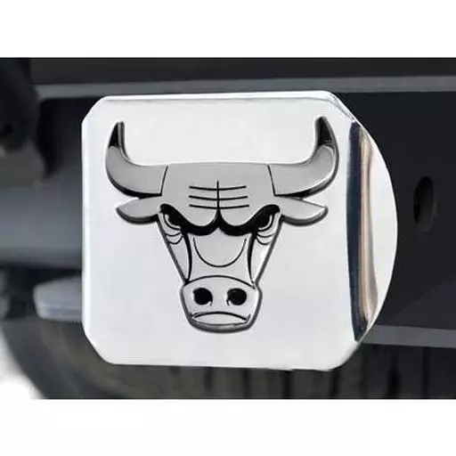 Chicago Bulls Hitch Cover 4 1/2"x3 3/8"