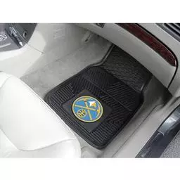 Click here to learn more about the Denver Nuggets Heavy Duty 2-Piece Vinyl Car Mats 17"x27".
