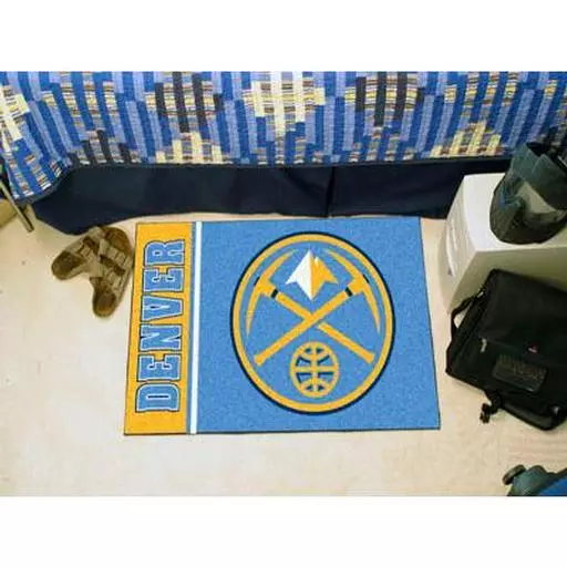 Denver Nuggets Uniform Inspired Starter Rug 19"x30"