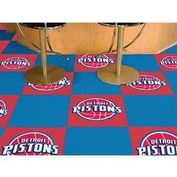 Click here to learn more about the Detroit Pistons Carpet Tiles 18"x18" tiles.