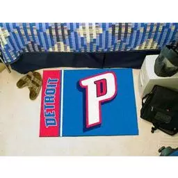 Click here to learn more about the Detroit Pistons Uniform Inspired Starter Rug 19"x30".