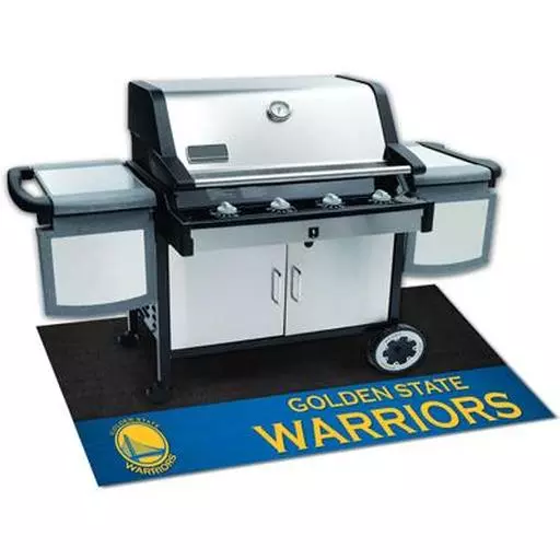 Golden State Warriors Grill Mat 26"x42"