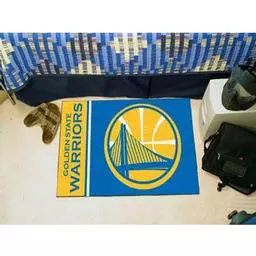 Click here to learn more about the Golden State Warriors Uniform Inspired Starter Rug 19"x30".