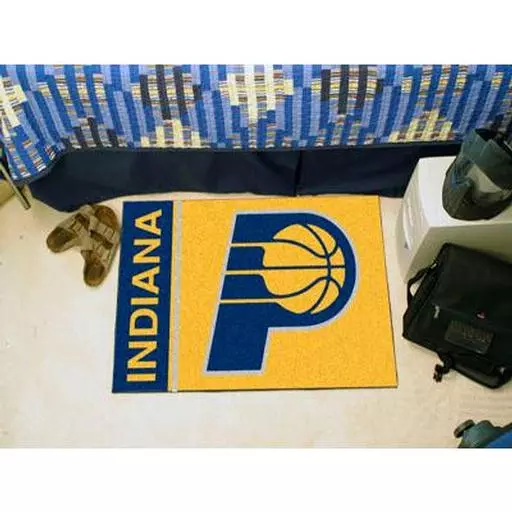 Indiana Pacers Uniform Inspired Starter Rug 19"x30"