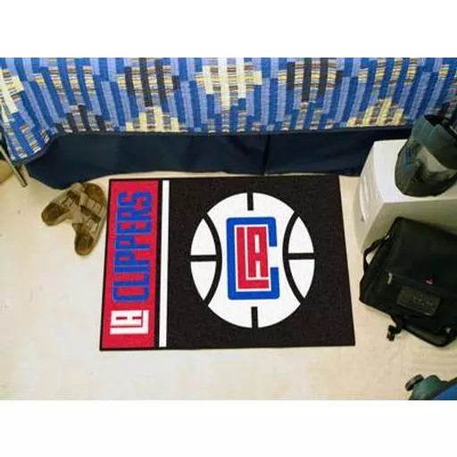 Los Angeles Clippers Uniform Inspired Starter Rug 19"x30"