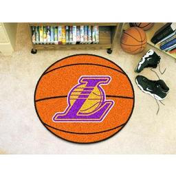 Click here to learn more about the Los Angeles Lakers Basketball Mat 27" diameter.